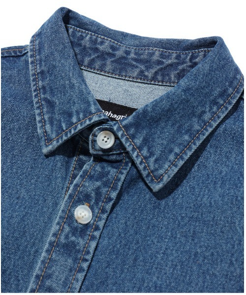 MAHAGRID ブラウス シャツ 「mahagrid/マハグリッド」WEB DENIM