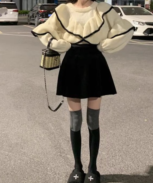 カーディガン 「前後2WAY」フリルニットカーディガン レディース | LACーVERT | 08