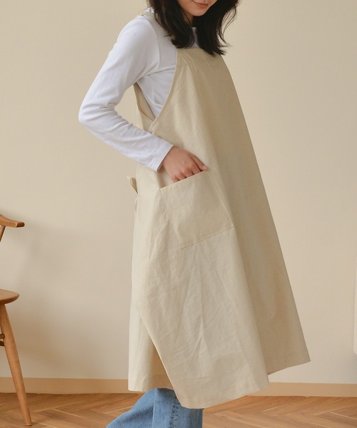 エプロン タブリエ ワンピースエプロン 4WAY : ZOZOTOWN Yahoo!店