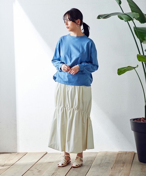 tシャツ GOOD ON ロングスリーブパフ TEE GOLT2203 レディース GOOD ON tシャツ ロングスリーブパフ TEE GOLT2203 レディース