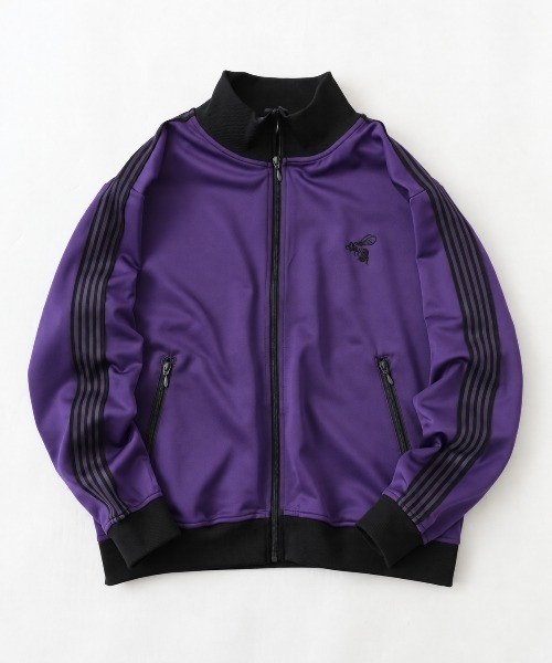 SUGGESTION スマホショルダー ジャージ Ribbed color scheme line