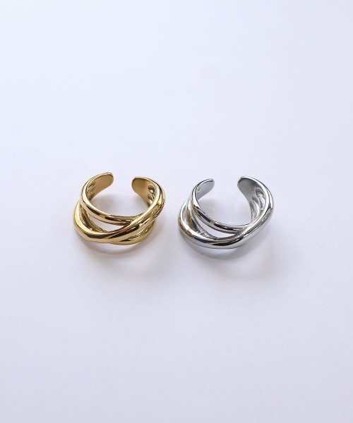 CEMO NEMO（セモネモ） 指輪 リング 「金属アレルギー対応」 3連