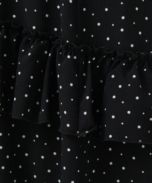 BAYFLOW（ベイフロー） スカート ドットフリルスカート レディース