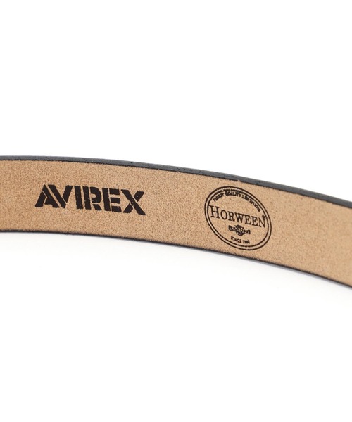 AVIREX ベルト 「直営店限定」HORWEEN LEATHER RING BELT / ホーウィン 