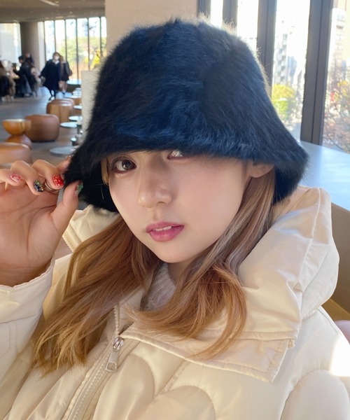 KIJIMA TAKAYUKI（キジマタカユキ） ハット FREE ベージュ レディース