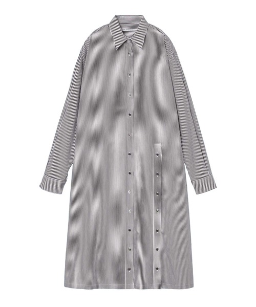 JOHN LAWRENCE SULLIVAN ワンピース シャツワンピース BROADCLOTH  