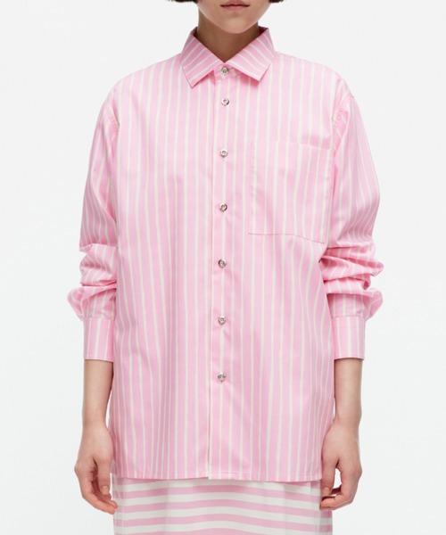ブラウス シャツ 「kioski」Jokapoika / cotton shirt レディース メンズ marimekko ブラウス シャツ 「kioski」Jokapoika / cotton shirt