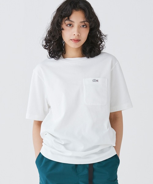 tシャツ Tシャツ メンズ アウトラインクロックポケット半袖Tシャツ｜zozo｜13