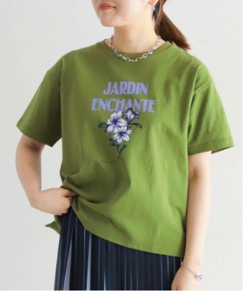 tシャツ CASABLANCA JARDIN PT 半袖TEE レディース NOMBRE IMPAIR tシャツ CASABLANCA JARDIN PT 半袖TEE