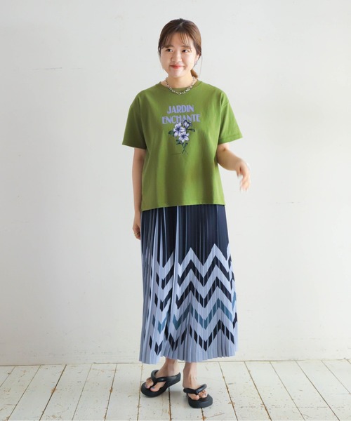tシャツ CASABLANCA JARDIN PT 半袖TEE レディース NOMBRE IMPAIR tシャツ CASABLANCA JARDIN PT 半袖TEE
