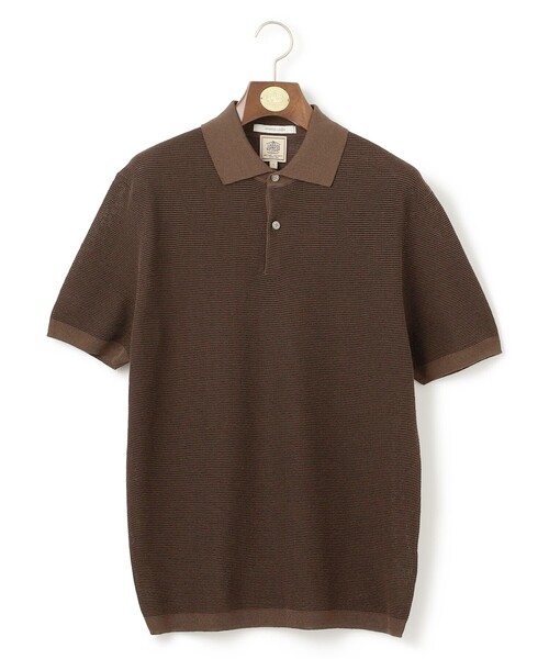 J.PRESS ポロシャツ 「ビジネス対応」「HYBRID LINEN」ニット