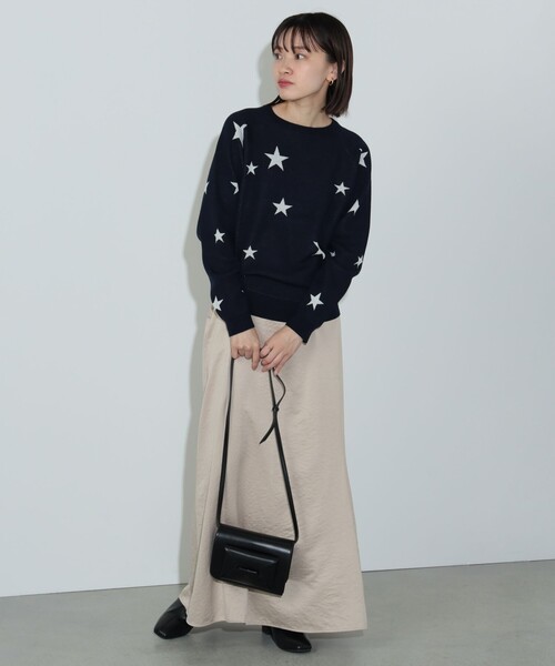BEAMS GOLF 防風 星柄 ニット セットアップ BEAMS GOLF（ビームス ゴルフ）PURPLE LABEL / ハーフジップ