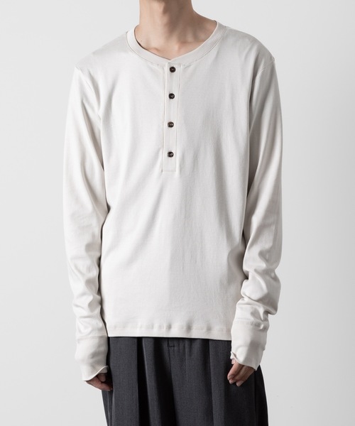 JADED LONDON Spirit Button ヘンリーネックTシャツ 関税送料込 Spirit Button T-Shirt | Jaded London | Clothing