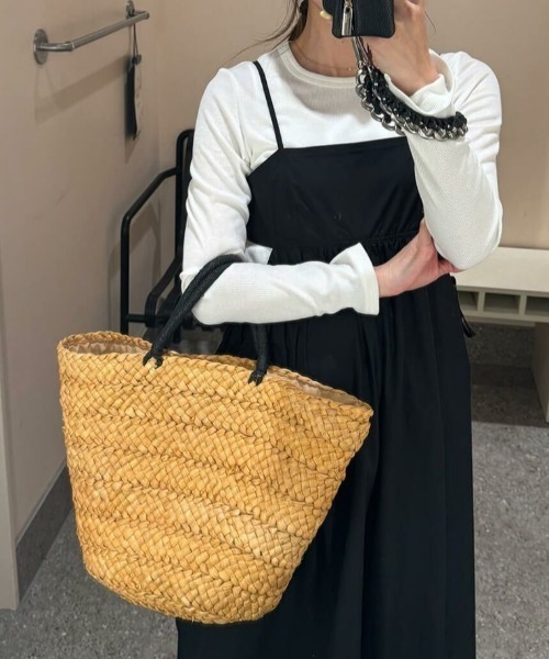 I-SOOK（アイスー） かごバッグ カゴバッグ ナチュラルバスケット