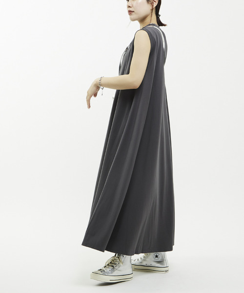 CONVERSE TOKYO ワンピース SLEEVELESS VOLUME DRESS : ZOZOTOWN Yahoo