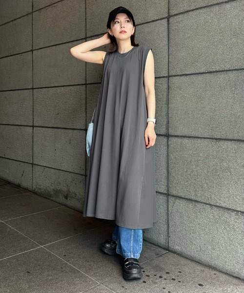 CONVERSE TOKYOコラボ チェック柄シャツワンピース　MUVEIL CONVERSE TOKYOコラボ チェック柄シャツワンピース MUVEIL