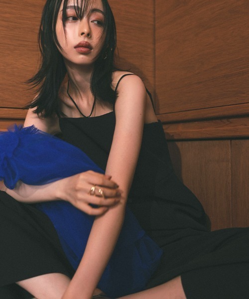 【DONOBAN】ダブルクロスオールインワンドレス DONOBAN ドレス 「ANDRESD」double cross all in one dress