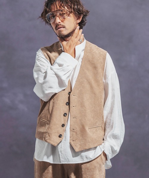 ミンクフェイクベスト　ジレ フェイクミンクフーディジレ|allureville OFFICIAL SITE