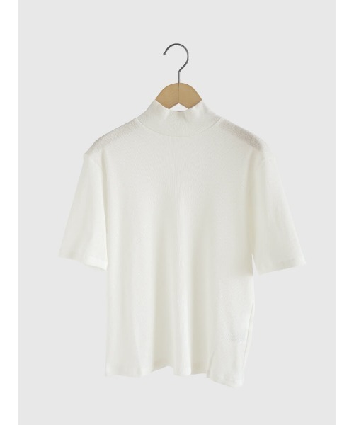 tシャツ Mock neck stretch top レディース