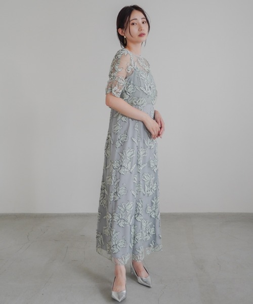 ＊美品＊ kaene ボレロレイヤードドレス kaene ボレロレイヤードドレス | アーバンリサーチ ロッソ(URBAN
