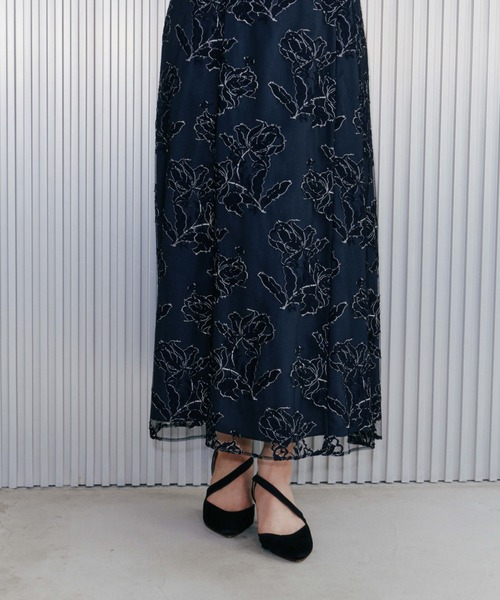 kaene ドレス ローズレースレイヤードドレス : ZOZOTOWN Yahoo