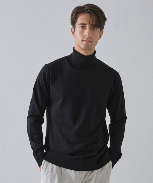 セーター ニット 「カシミヤタッチ」 タートルネック　ニット メンズ | DESIGNWORKS | 03