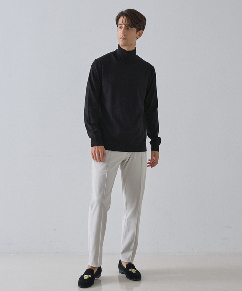 セーター ニット 「カシミヤタッチ」 タートルネック　ニット メンズ | DESIGNWORKS | 14
