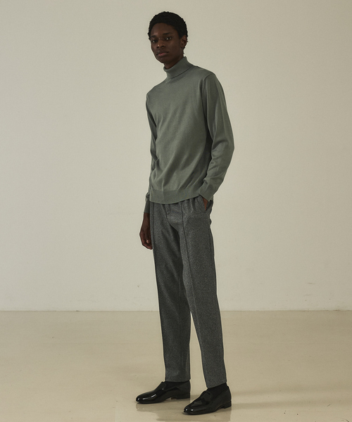 セーター ニット 「カシミヤタッチ」 タートルネック　ニット メンズ | DESIGNWORKS | 20