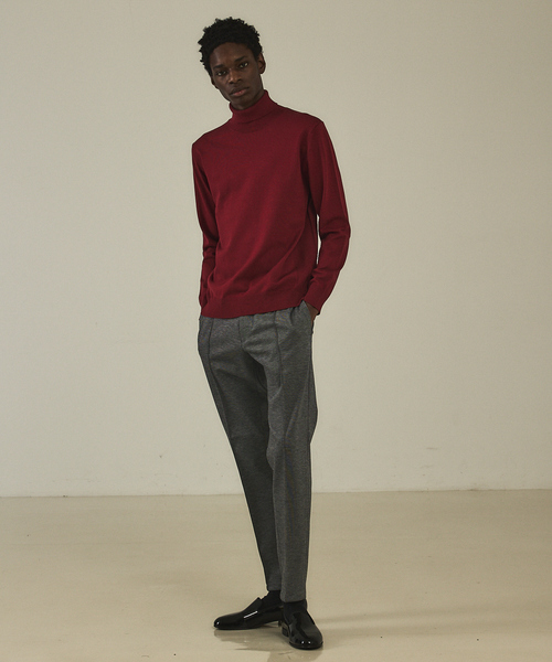 セーター ニット 「カシミヤタッチ」 タートルネック　ニット メンズ | DESIGNWORKS | 22