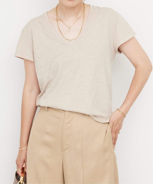 CALUX（キャラクス） tシャツ 半袖 追加「CALUX/キャラクス」Vネック T