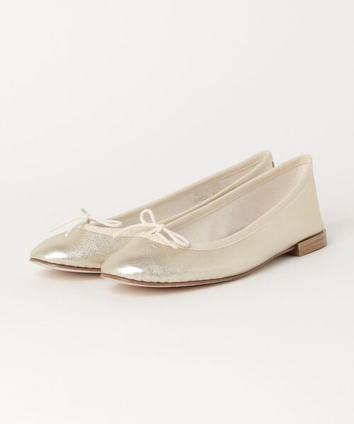 Repetto」 バレエシューズ 35 ゴールド レディース : 85987331 