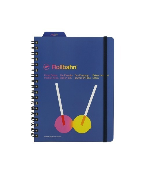 Rollbahn 手帳 Giacomo Bagnara ロルバーン ポケット付メモL 2点セット