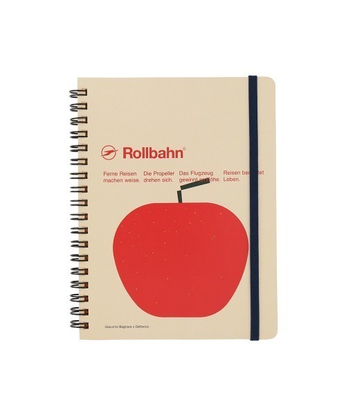 Rollbahn 手帳 Giacomo Bagnara ロルバーン ポケット付メモL 2点セット