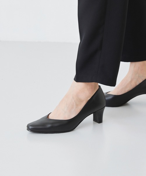 整体パンプス 5.5cmヒール　黒　新品未使用 楽天市場】『雑誌STORY/CLASSYに掲載』 整体パンプス2
