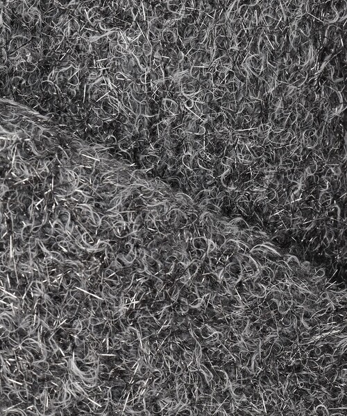 uncrave（アンクレイヴ） カーディガン ラメ シャギー ニット