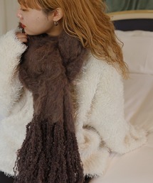 A FERRETTI 25SS マフラー マルチカラー OTA KNIT/ちくちくしないマフラー -コンパクトさが嬉しい