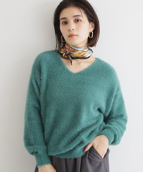 sale！！！！DEUXIEME CLASSE/フェザースリーブニット sale！！！！DEUXIEME CLASSE/フェザースリーブニット