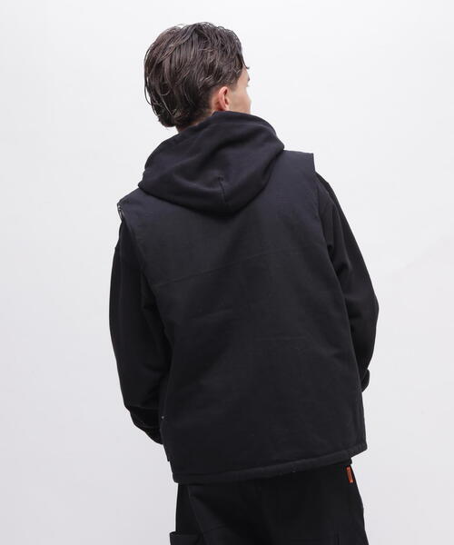 アヴィレックスベスト UNIVERSAL OVERALL ベスト ジレ 「AVIREX × OVERALL」 WORK VEST