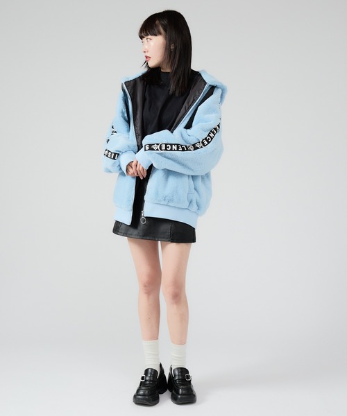 ★archivio レディース　パーカー Chick パーカー Sleeve Logo Micro Fleece Hoodie / スリーブ