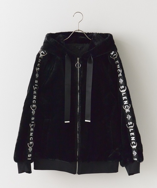 Chick パーカー Sleeve Logo Micro Fleece Hoodie / スリーブ
