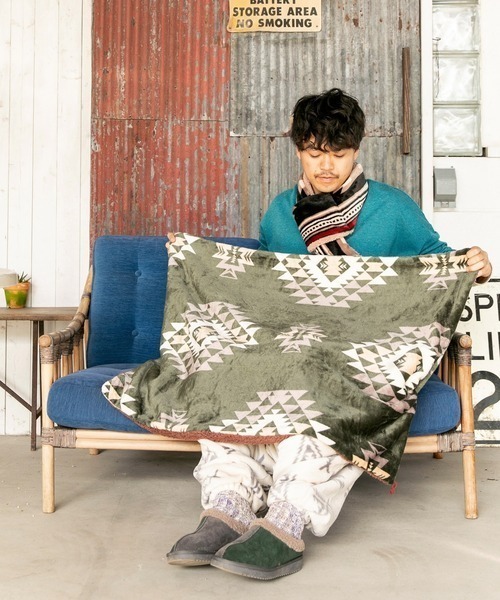 AMINA COLLECTION ブランケット Amina/アミナ ブランケット ノマディ