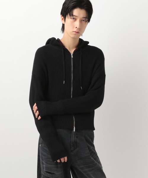 BLAYMORE セーター ニット 「BLAYMORE」Zip Up Hoodie Knit / ダブル