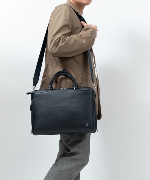 P.I.D ビジネスバッグ コンビ2WAYブリーフケース メンズ レディース