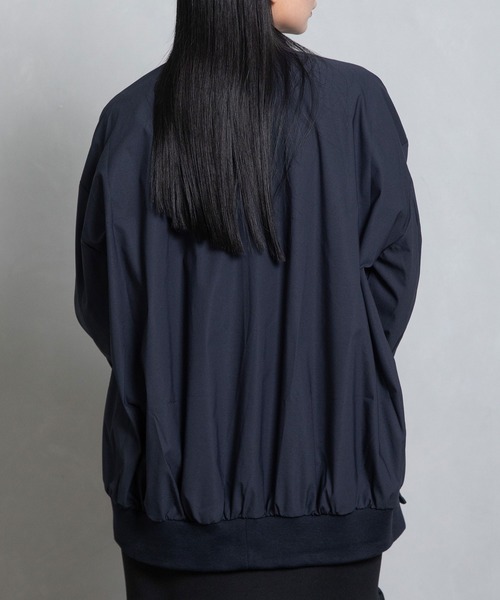 Marechal Terre メッシュコンビネーション ブルゾン ネイビー MARECHAL TERRE ブルゾン アウター メッシュコンビネーション