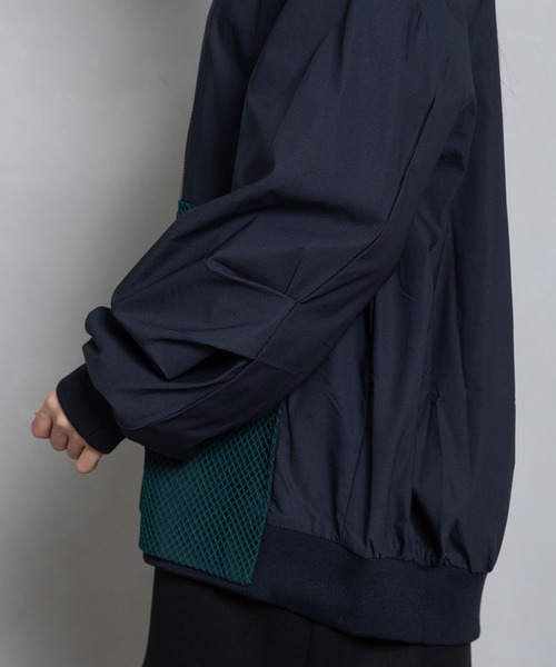 Marechal Terre メッシュコンビネーション ブルゾン ネイビー Marechal Terre メッシュコンビネーション ブルゾン ネイビー