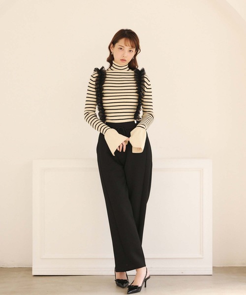 fifth（フィフス） パンツ サスペンダー付きパンツ レディース