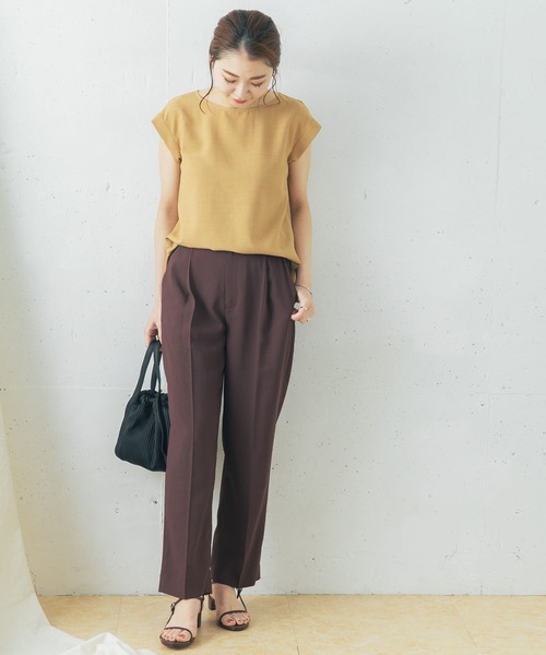 URBAN RESEARCH ROSSO 「URBAN ROSSO」 半袖ブラウス FREE