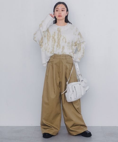 ロシャス ニット トップス 七分袖 ボーダー柄 レース 日本製 大きいサイズ レディース 13+サイズ 白×グレー Rochas 楽天市場】ニット レディース トップス 長袖 ドロップショルダー