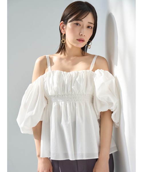 フレイアイディー　4way ぺプラムトップス 4wayペプラムブラウス(ブラウス)｜トップス｜FRAY I.D（フレイ