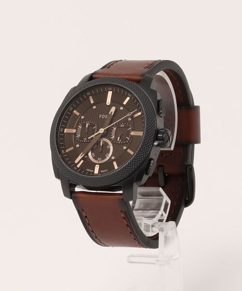 FOSSIL 腕時計 フォッシル メンズ アナログ レザー FS6102SET